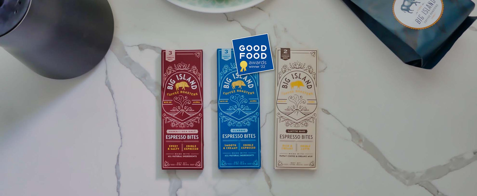 Espresso Bites win at the 2022 Good Food Awards - Big Island Coffee Roasters