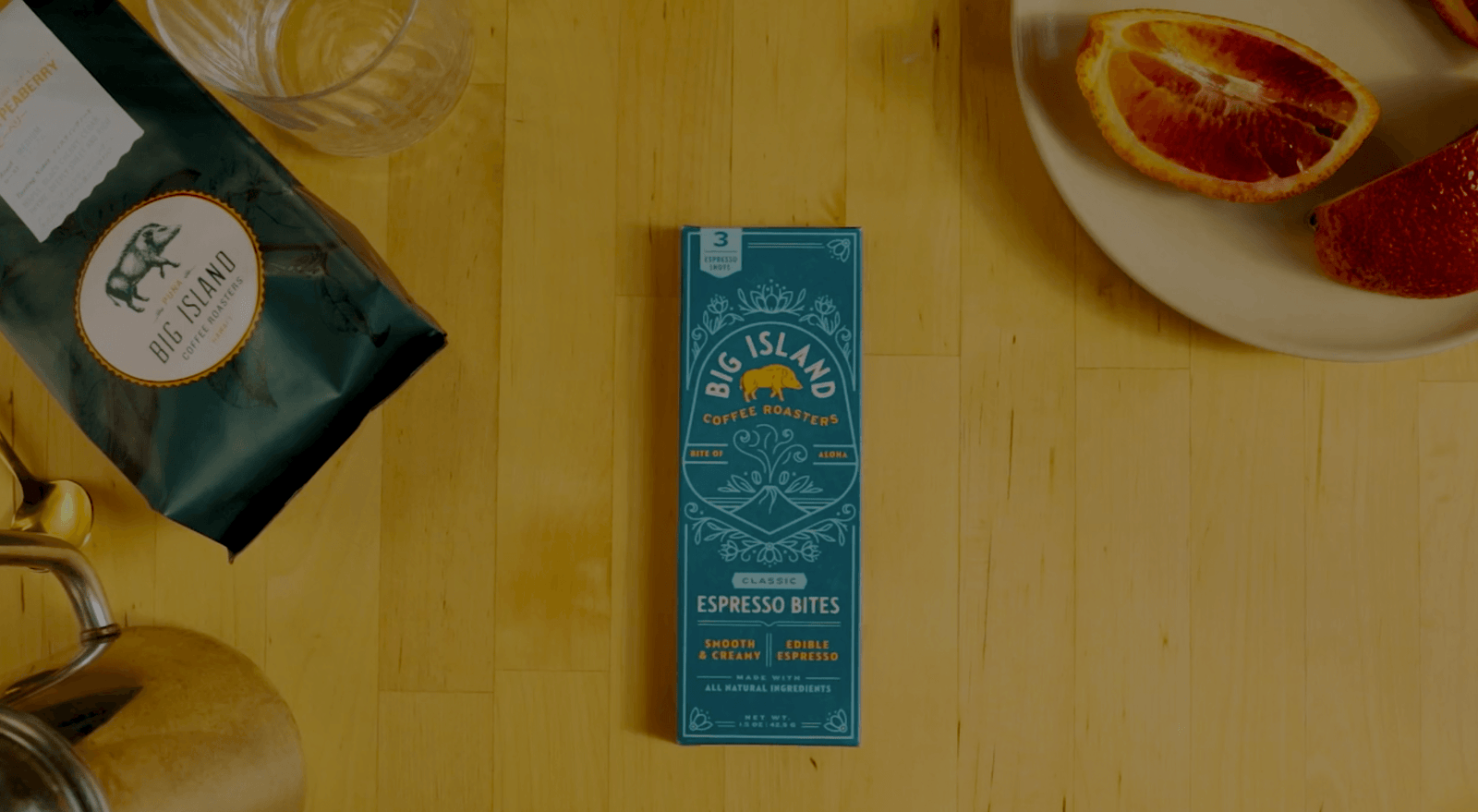 How to make a Hawaiian coffee latte with Espresso Bites - Big Island Coffee Roasters