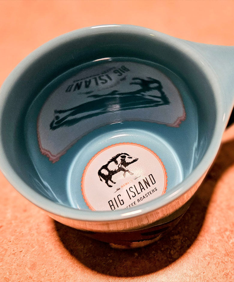 Rainbow Barista Boar Mug by Big Island Coffee Roasters - Apparel & Goods - Mugs