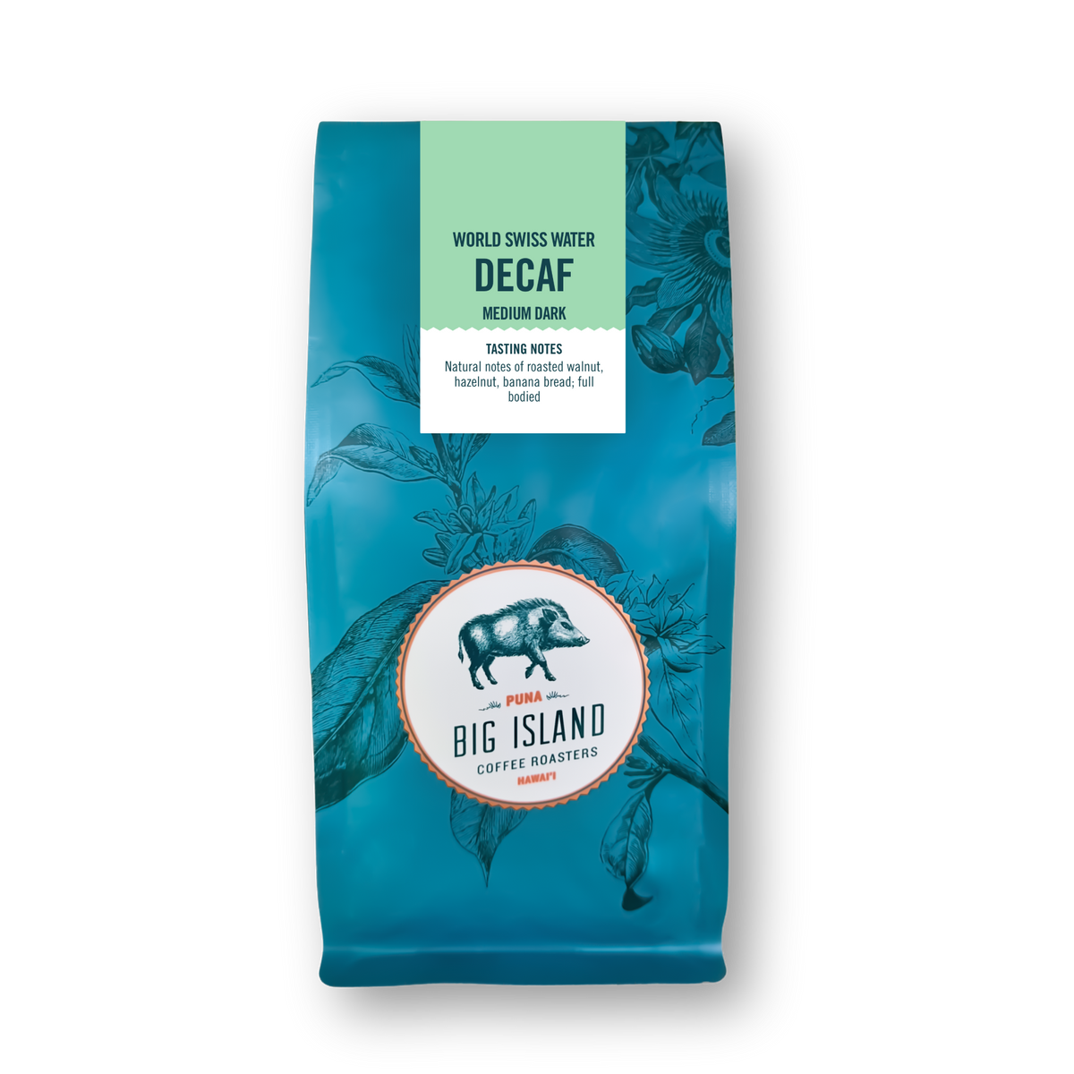 Swiss Water Decaf Whole Bean Coffee - No Caffeine