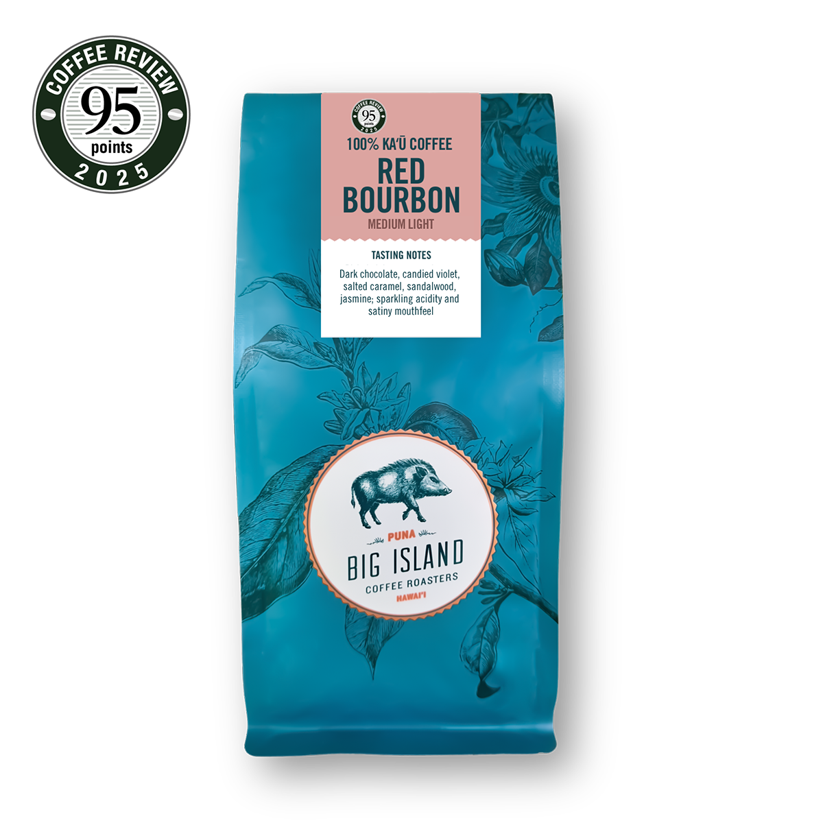 Ka'u Coffee - Red Bourbon Medium Light Roast product shot